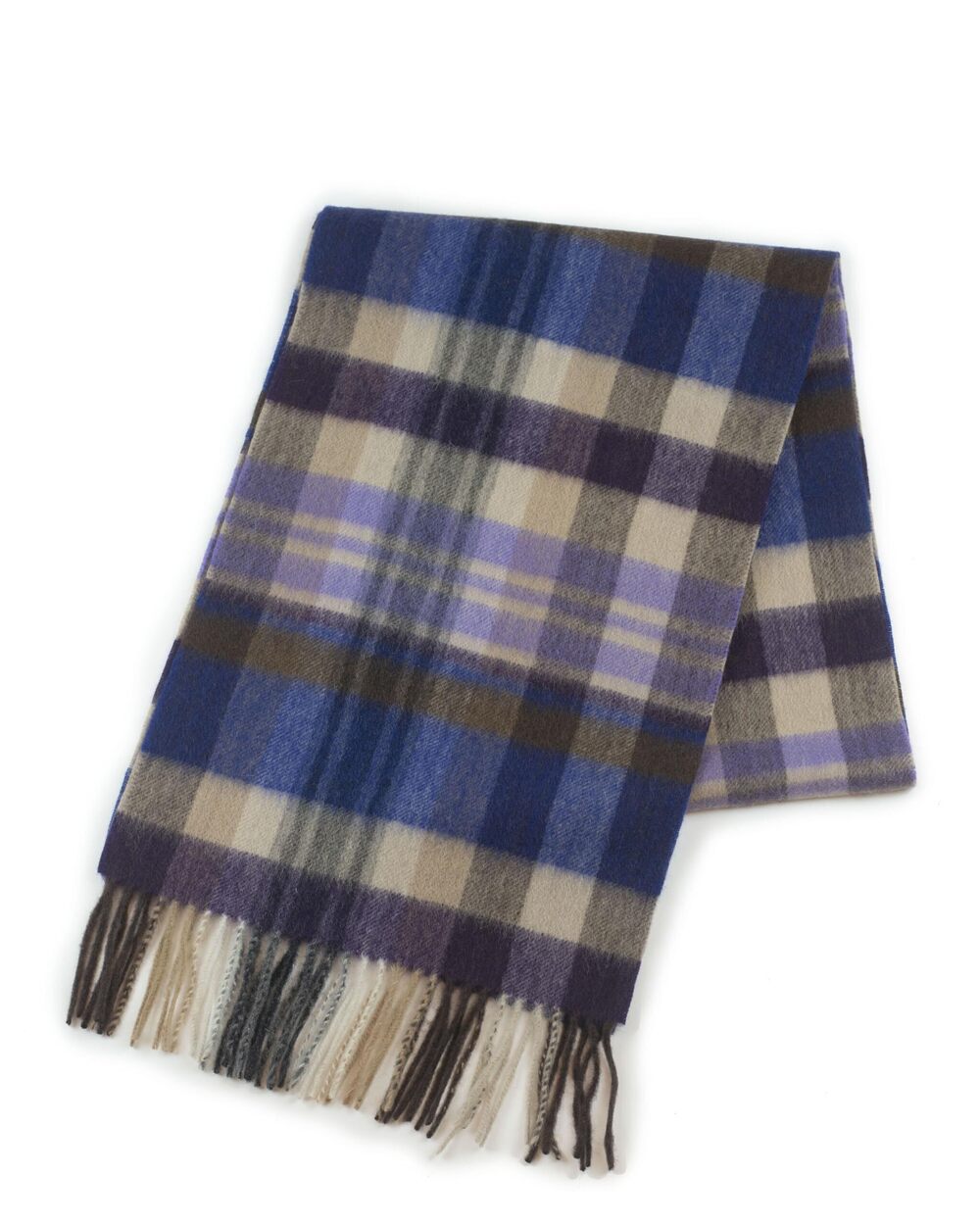6745 Cashmere 100% soft Lambs Wool Plaid Tartan Winter Scarf